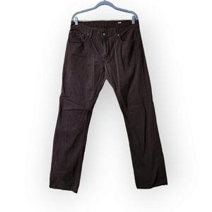 Levi's 514 Straight Fit Brown Jeans Mens Size 34x34 Versatile Comfortable Jeans